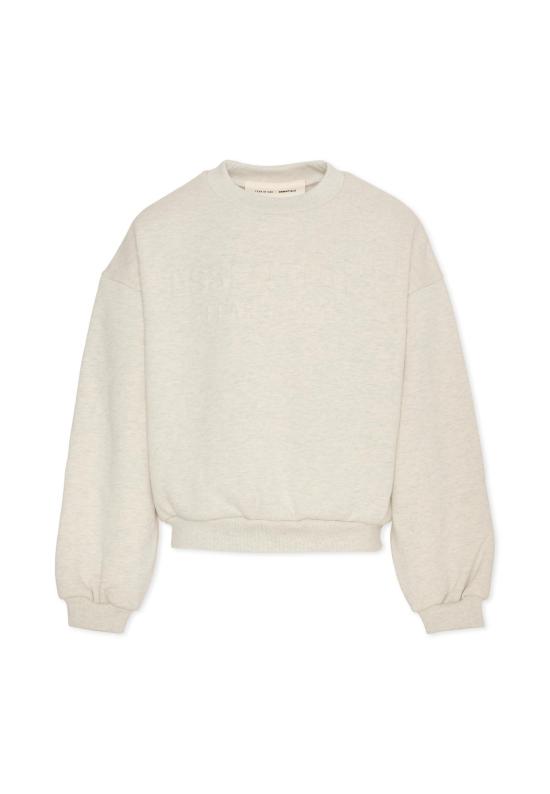 25FW [키즈] 피어오브갓 트레이닝 상의 785HO252541K OATMEAL HEATHER GREY