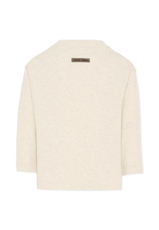 25FW [키즈] 피어오브갓 티셔츠 785HO251361K OATMEAL HEATHER GREY - FEAR OF GOD