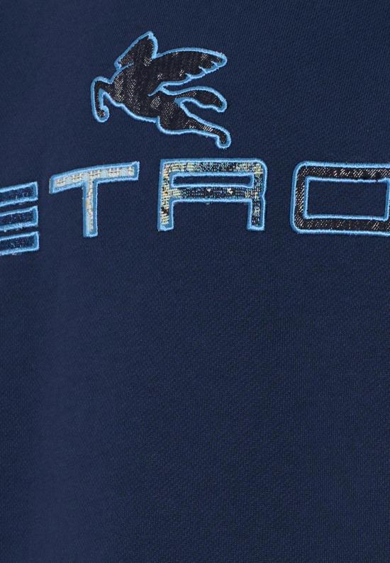 26SS [키즈] 에트로 트레이닝 상의 GY4P50 Z3183 617 BLUE - ETRO