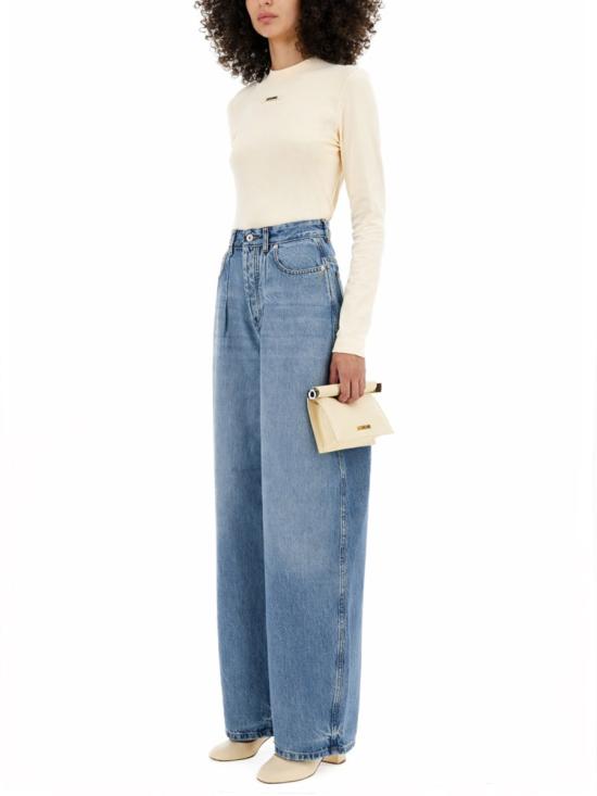 26SS 자크뮈스 긴팔 티셔츠 TSW00155AJ0 0124130 BEIGE - JACQUEMUS