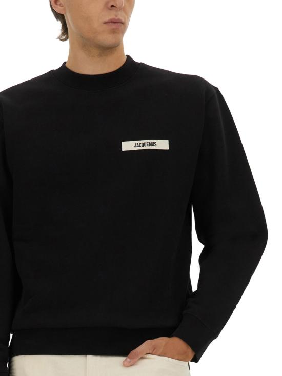 26SS 자크뮈스 긴팔 티셔츠 SSM00206AJ0 0126990 BLACK - JACQUEMUS