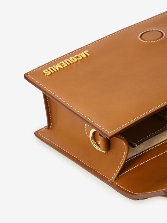 26SS 자크뮈스 라지 밤비노 크로스바디 플랩 백 BAW00007AC BROWN - JACQUEMUS