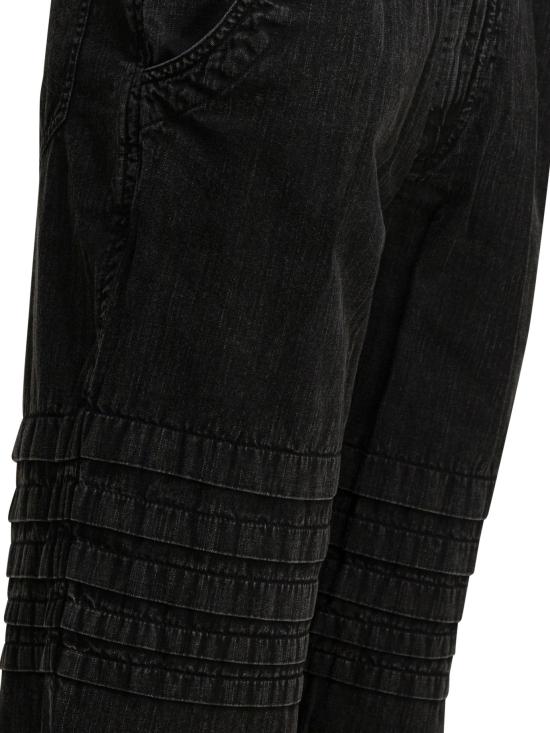 26SS 이자벨마랑에뚜왈 스트레이트 팬츠 26PPA0662FAD1H04E02FK Black - ISABEL MARANT ETOILE