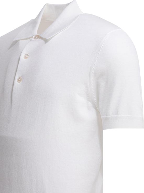26SS 톰포드 폴로 티셔츠 KPS035YMC040WAB White - TOMFORD