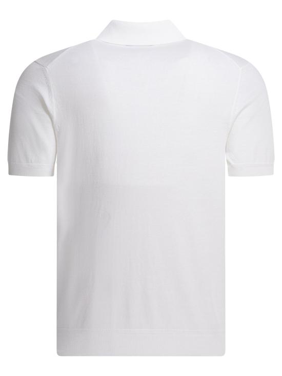 26SS 톰포드 폴로 티셔츠 KPS035YMC040WAB White - TOMFORD