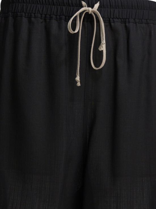 26SS 릭 오웬스 숏팬츠 RU01F2397WG09 Black - RICK OWENS