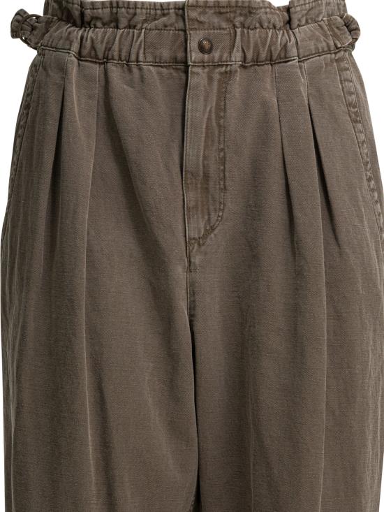 26SS 이자벨마랑에뚜왈 스트레이트 팬츠 26PPA0660FAD1G04E50DZ Brown - ISABEL MARANT ETOILE