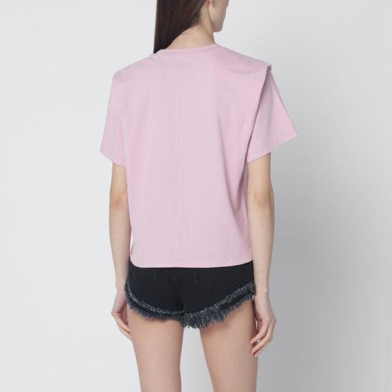 26SS 이자벨마랑 반팔 티셔츠 TS0041FAA1N41I Pink - ISABEL MARANT