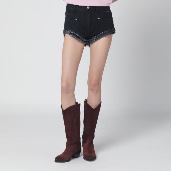 26SS 이자벨마랑 숏팬츠 SH0283FAD1H02I Black