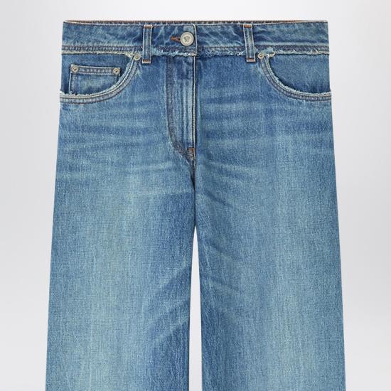 26SS 베르사체 데님 팬츠 10230641A17046 Blue - VERSACE