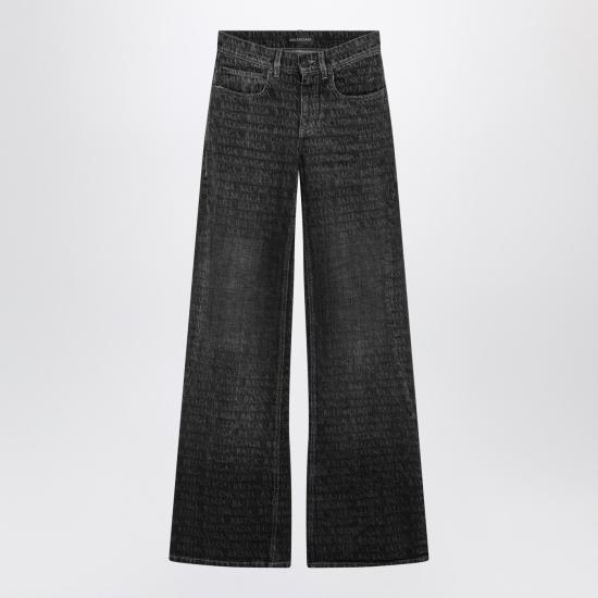 26SS 발렌시아가 데님 팬츠 852328TTWA5 Black