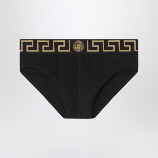 26SS 베르사체 팬티 AU100271A10011 Black