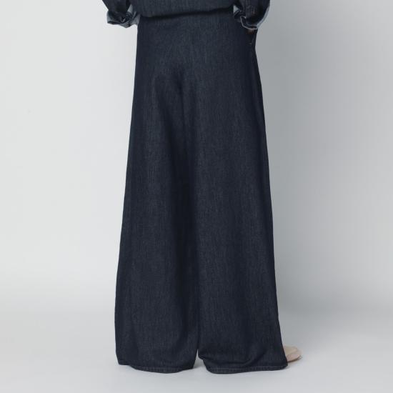 26SS 드리스 반 노튼 팔라초 팬츠 1309293385 Blue - DRIES VAN NOTEN
