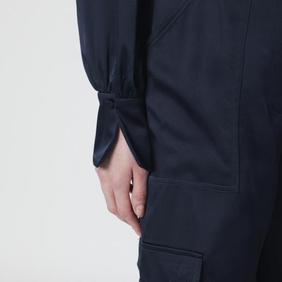 26SS 심카이 긴팔 티셔츠 SI 2081 QPL Blue - SIMKHAI