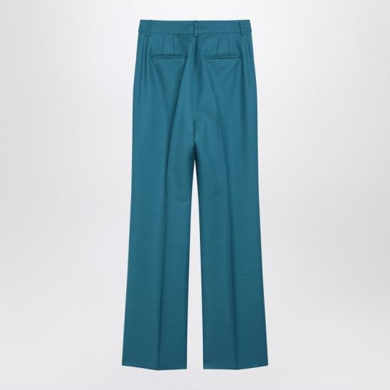 26SS 막스마라 스트레이트 팬츠 MXMTALCOWO Light blue - MAX MARA