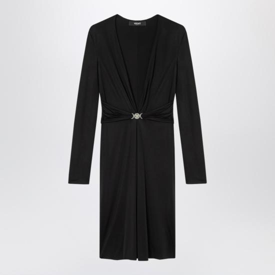 26SS 베르사체 미디 원피스 10226171A12497 Black