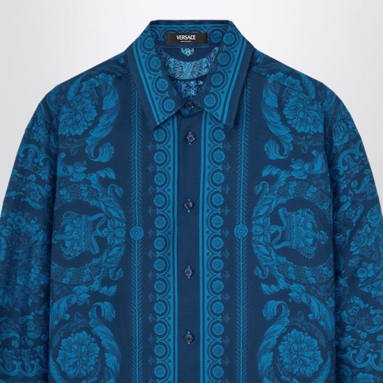 26SS 베르사체 긴팔 셔츠 10217151A13557 Blue - VERSACE