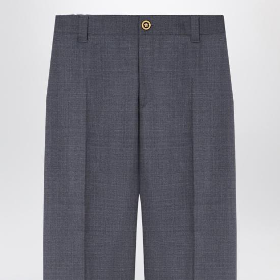 26SS 베르사체 스트레이트 팬츠 10188961A16726 Grey - VERSACE