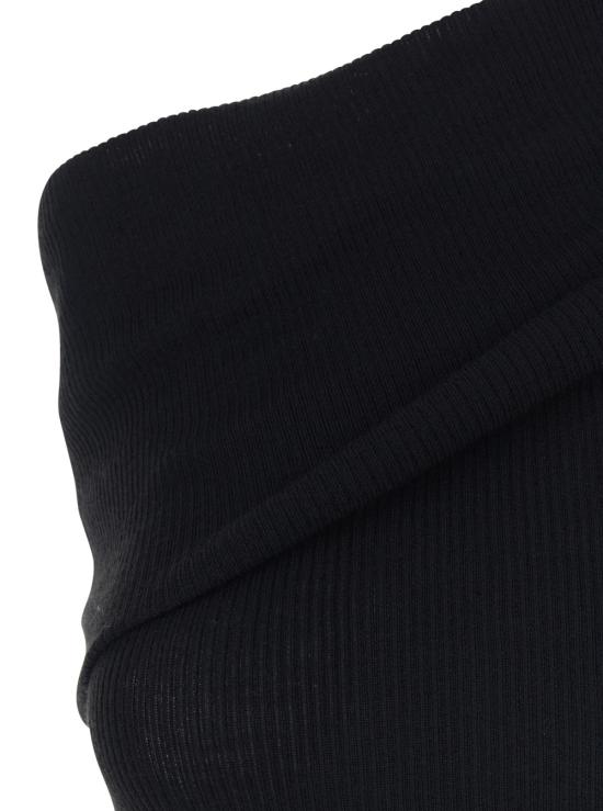 26SS 릭 오웬스 롱 원피스 RP01F6627RIBM09 Black - RICK OWENS