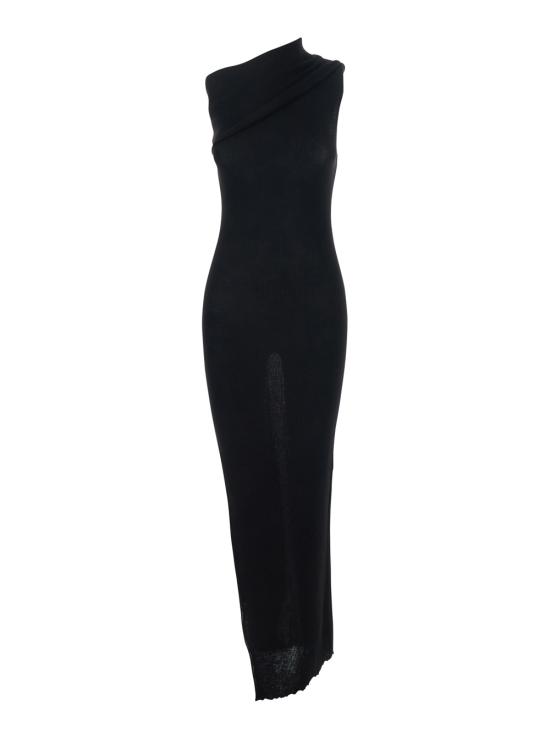 26SS 릭 오웬스 롱 원피스 RP01F6627RIBM09 Black