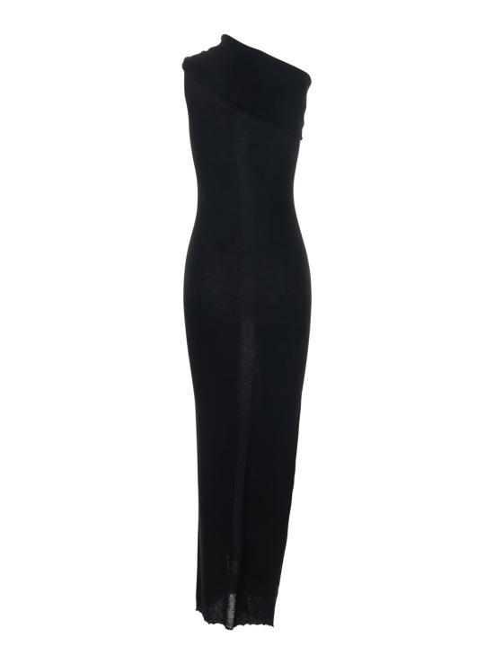 26SS 릭 오웬스 롱 원피스 RP01F6627RIBM09 Black - RICK OWENS