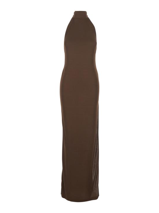26SS 안다마네 롱 원피스 T190137ATJV155605 Brown
