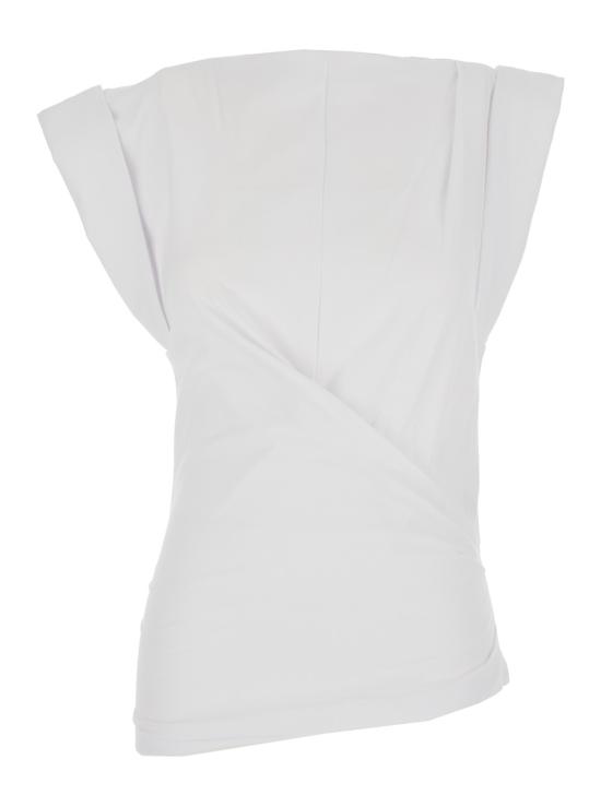 26SS 이자벨마랑 MAISAN 메이산 티셔츠 MAISAN 메이산 티셔츠 TS0207FAA1N41I20WH White