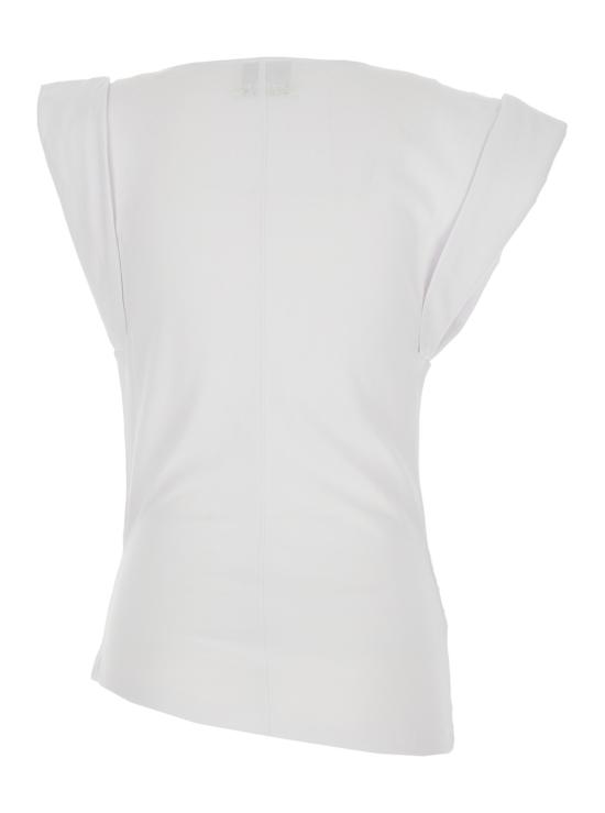 26SS 이자벨마랑 MAISAN 메이산 티셔츠 MAISAN 메이산 티셔츠 TS0207FAA1N41I20WH White - ISABEL MARANT