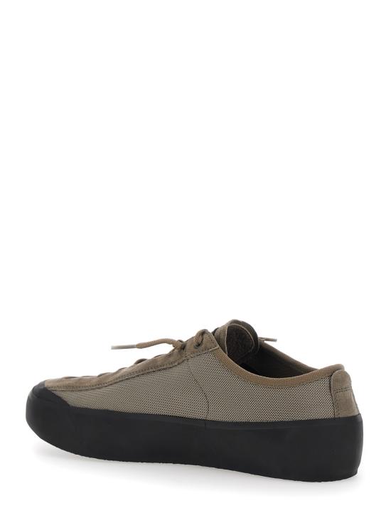 26SS 스톤 아일랜드 폴리 메쉬 로우탑 트레이너 컴퍼스 L1SFWS100010S0448V009D Brown - STONE ISLAND