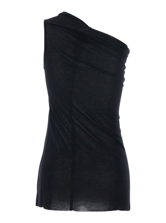 26SS 릭 오웬스 민소매 티셔츠 RP01F6138JS09 Black - RICK OWENS