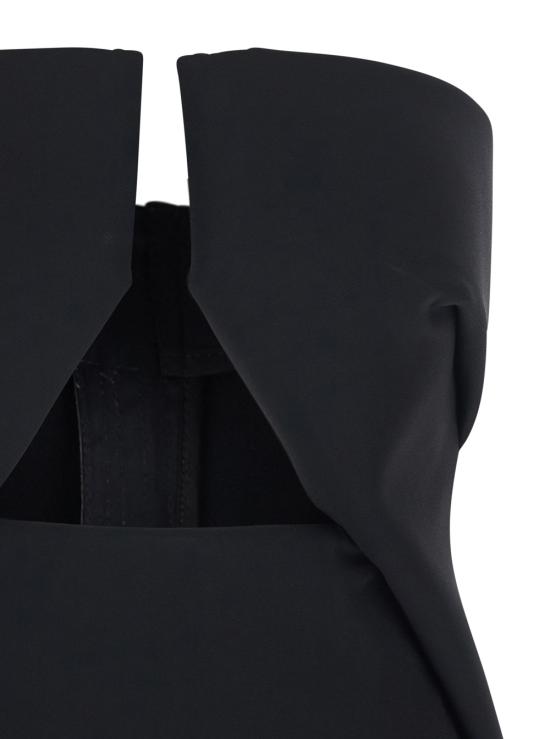 26SS 릭 오웬스 롱 원피스 RP01F6528SY09 Black - RICK OWENS