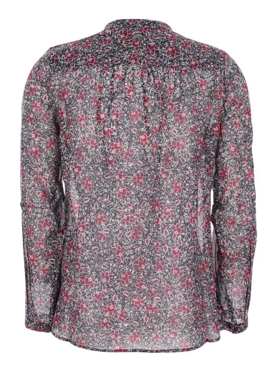 26SS 이자벨마랑에뚜왈 블라우스 HT0029FAD1J14E86CY Violet - ISABEL MARANT ETOILE