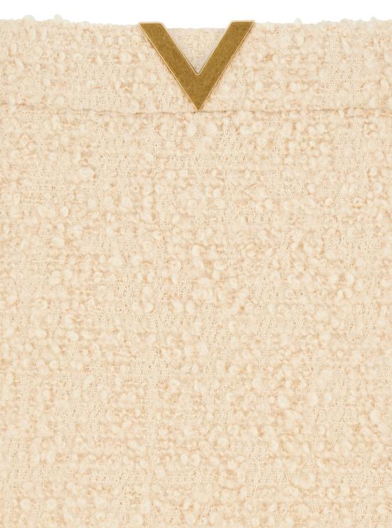 26SS 발렌티노 가라바니 미디 스커트 8B3RAEH09VMET5 Beige - VALENTINO GARAVANI