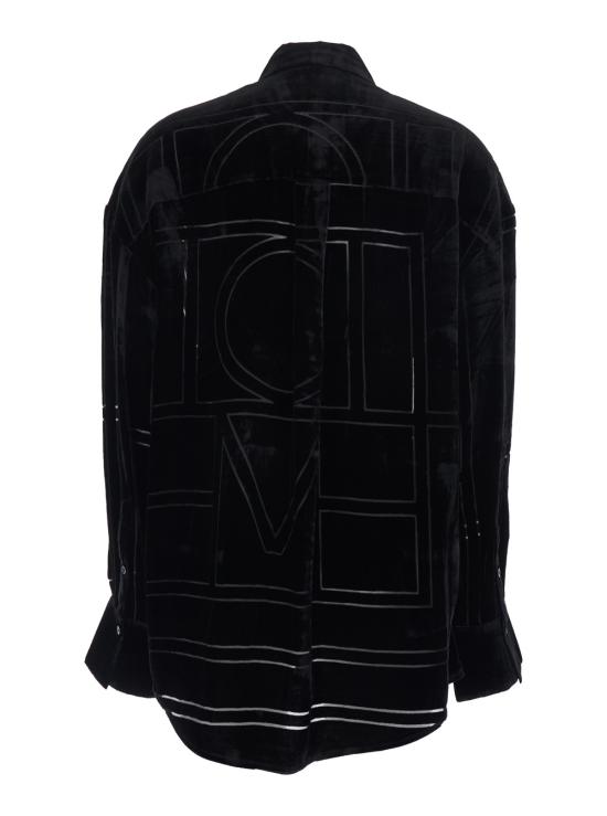26SS 토템 블라우스 261WRT0702FB0548001 Black - TOTEME