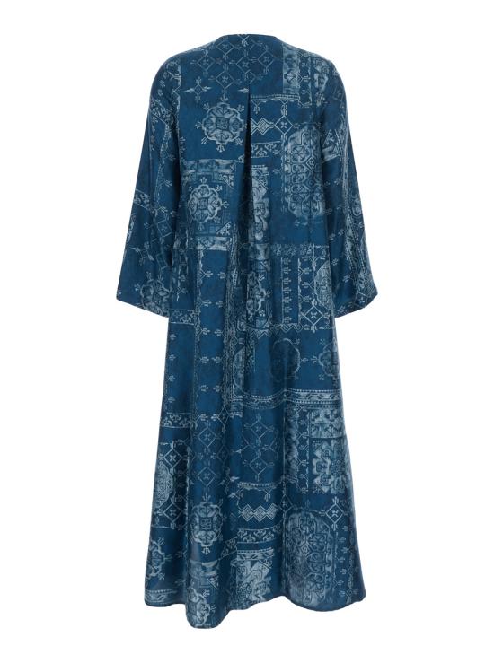 26SS 모모니 롱 원피스 265MMODR005265MO018885 Blu - MOMONÍ