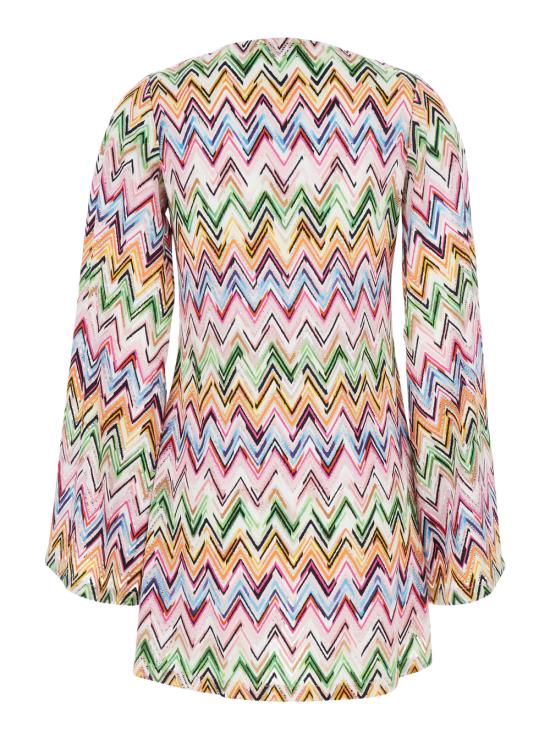 26SS 미소니 미디 원피스 MS26SQ0GBJ00QLSM9Z9 Multicolor - MISSONI