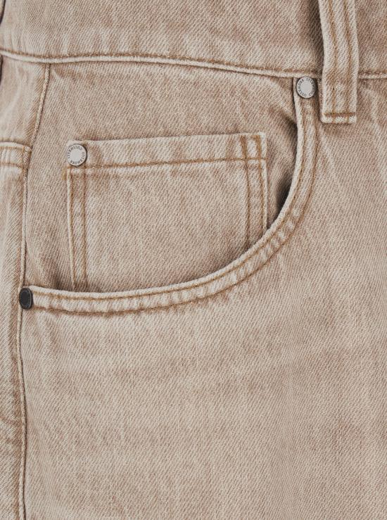 26SS 브루넬로 쿠치넬리 데님 팬츠 MA095P4059C9037 Beige - BRUNELLO CUCINELLI