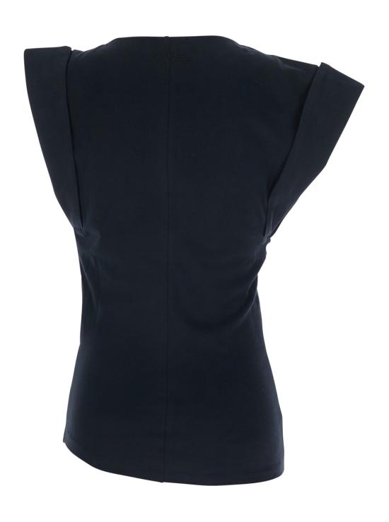 26SS 이자벨마랑 MAISAN 메이산 티셔츠 MAISAN 메이산 티셔츠 TS0207FAA1N41I01BK Black - ISABEL MARANT
