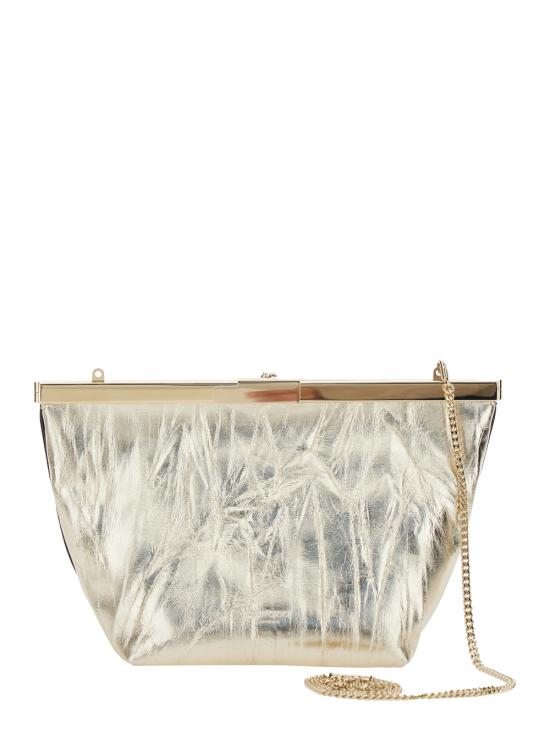 26SS 지미추 클러치/파우치 GANACHEBYKLIGHTPLATINUMLIGHTGOLD Metallic - JIMMY CHOO