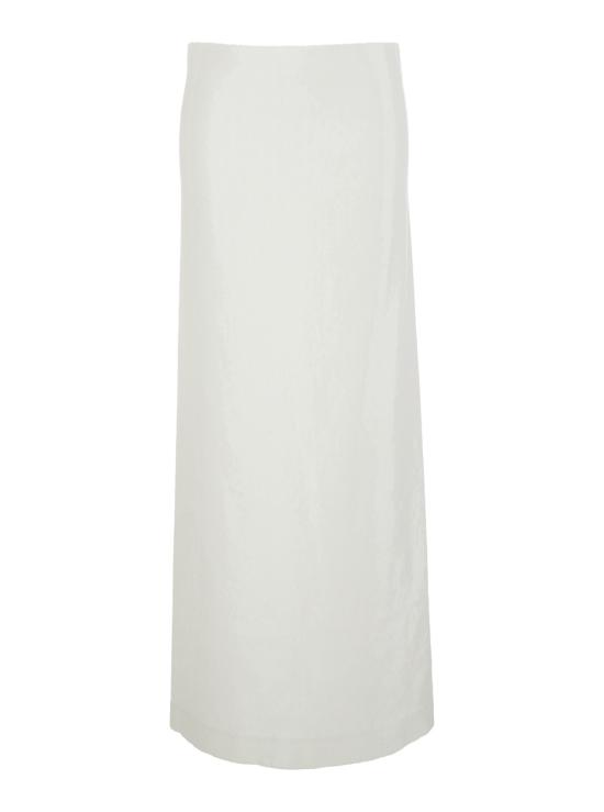 26SS 토템 롱 스커트 261WRB0349FB0593047 White