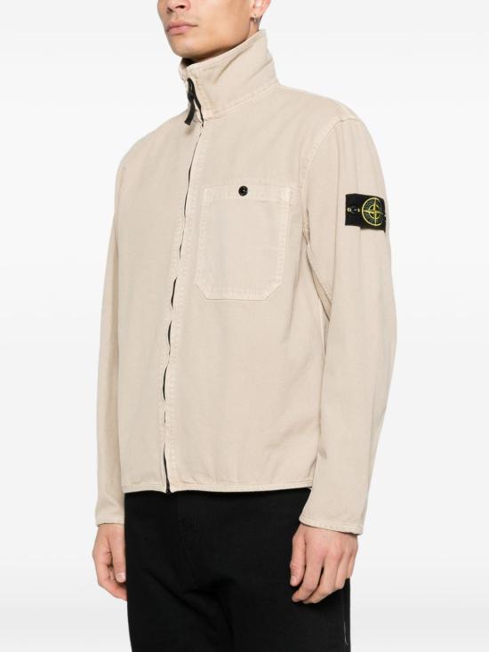 26SS 스톤 아일랜드 긴팔 셔츠 L1S151200014S0184 V019A Beige - STONE ISLAND
