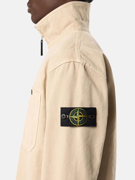 26SS 스톤 아일랜드 긴팔 셔츠 L1S151200014S0184 V019A Beige - STONE ISLAND