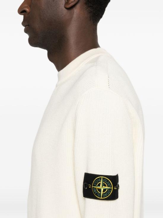 26SS 스톤 아일랜드 스웨터 L1S155100154S00D8 V0093 Ivory - STONE ISLAND