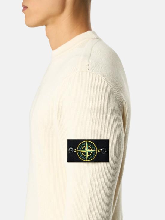 26SS 스톤 아일랜드 스웨터 L1S155100154S00D8 V0093 Ivory - STONE ISLAND