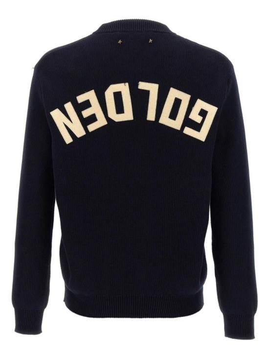 26SS 골든구스 스웨터 GMP00841 P00066250486 Blue - GOLDEN GOOSE