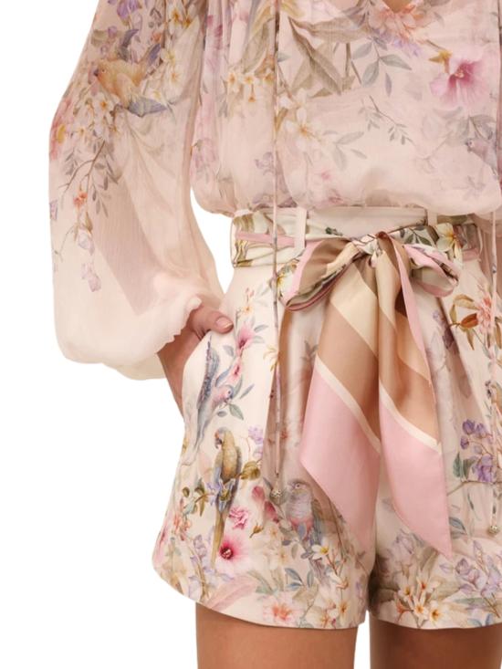 26SS 짐머만 숏팬츠 4257AC261 CRMAV Beige - ZIMMERMANN