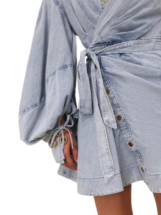 26SS 짐머만 미디 원피스 6614DC261 CSW Clear Blue - ZIMMERMANN