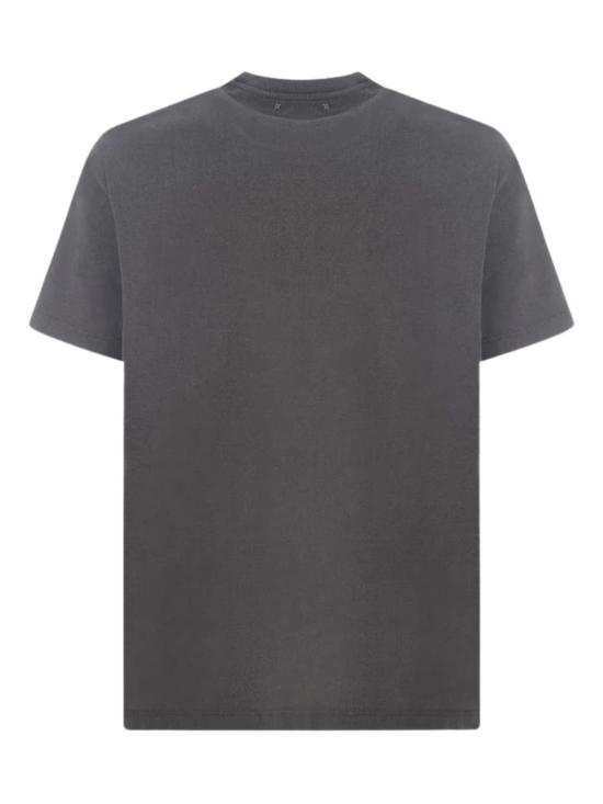 26SS 골든구스 골든 로고 프린트 반팔 티셔츠 GMP01220 P00067160318 Grey - GOLDEN GOOSE