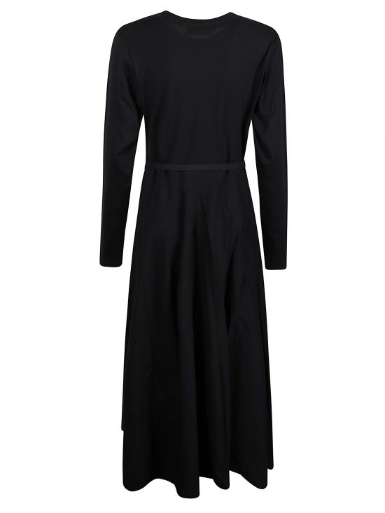 26SS 토리버치 미디 원피스 177799 001 Black - TORY BURCH