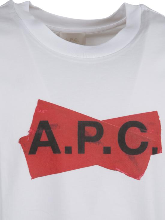 26SS 아페쎄 반팔 티셔츠 COHBMM26457 AAB White - A.P.C.